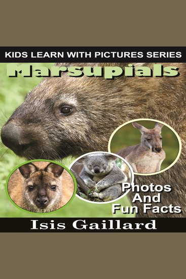 Marsupials - Photos and Fun Facts for Kids - cover