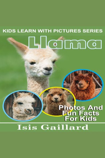 Llama - Photos and Fun Facts for Kids - cover