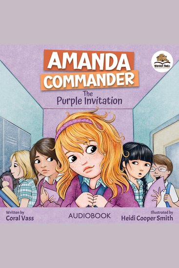 Amanda Commander: The Purple Invitation - cover