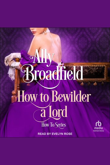 How To Bewilder a Lord - cover