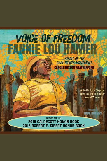 Voice of Freedom - Fannie Lou Hamer - Spirit of the Civil Rights Movement - cover