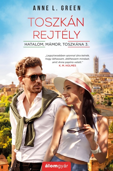 Toszkán rejtély - cover