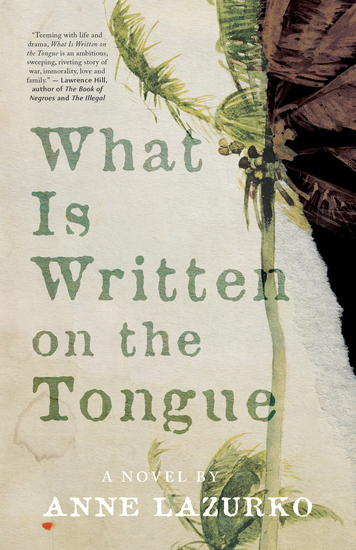 What Is Written on the Tongue - A Novel - cover