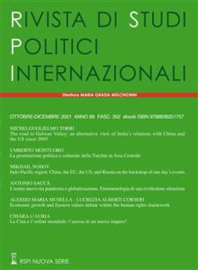 Rivista di Studi Politici Internazionali - Anno 88 Fasc 352 - cover