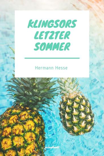 Klingsors letzter Sommer - cover
