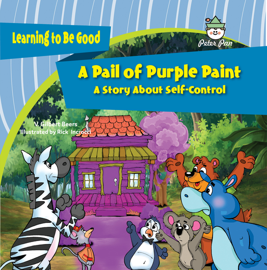 A Pail of Purple Paint - A Book About Self-Control - cover