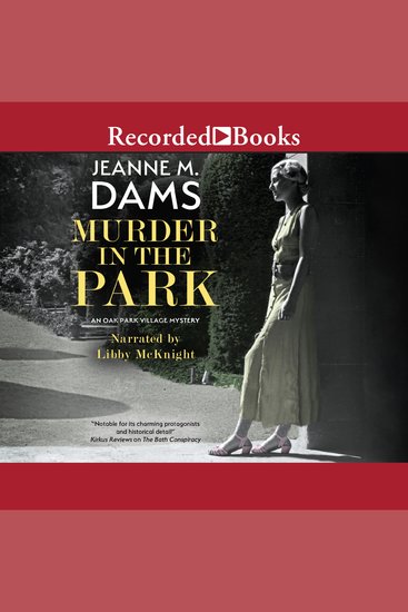 Murder in the Park - cover