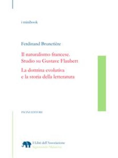 Il naturalismo francese Studio su Gustave Flaubert<br >La dottrina evolutiva e la storia della letteratura - cover