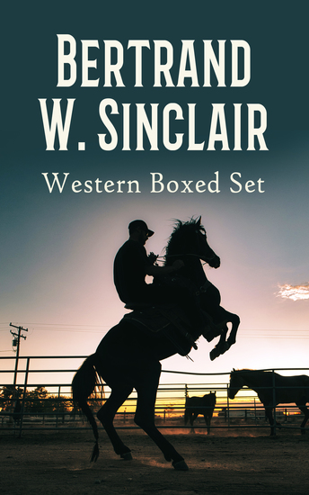 Bertrand W Sinclair - Western Boxed Set - Raw Gold The Land of Frozen Suns North of Fifty-Three Troubled Waters & Big Timber - cover