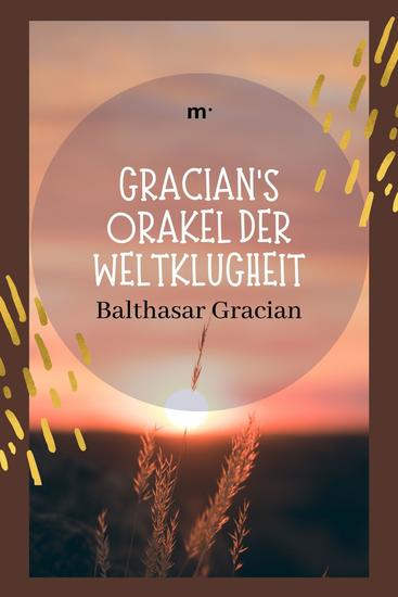 Gracians Orakel der Weltklugheit - cover