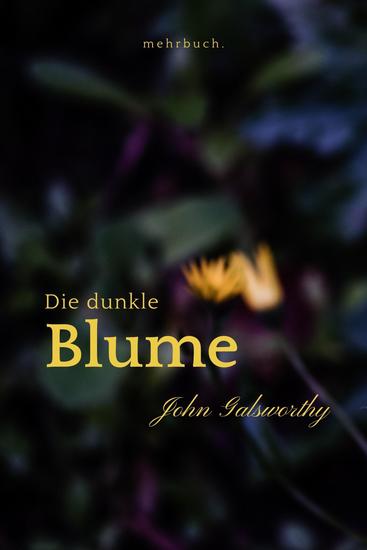 Die dunkle Blume - cover