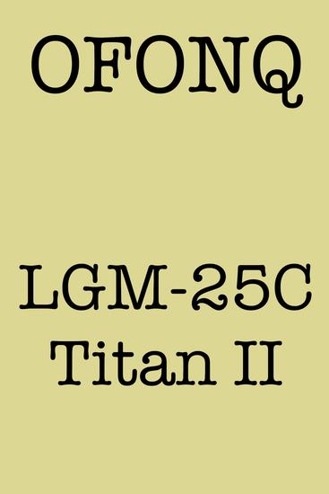 LGM-25C Titan II - cover