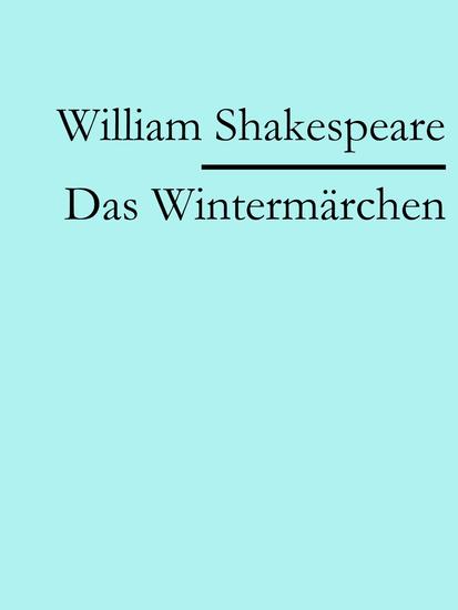 Das Wintermärchen - cover