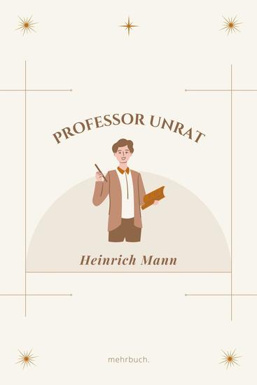 Professor Unrat - cover