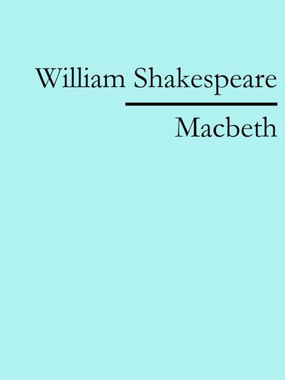Macbeth - cover