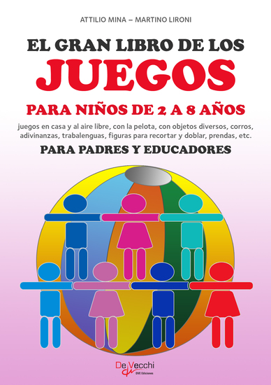 El gran libro de los juegos para niños de 2 a 8 años - cover
