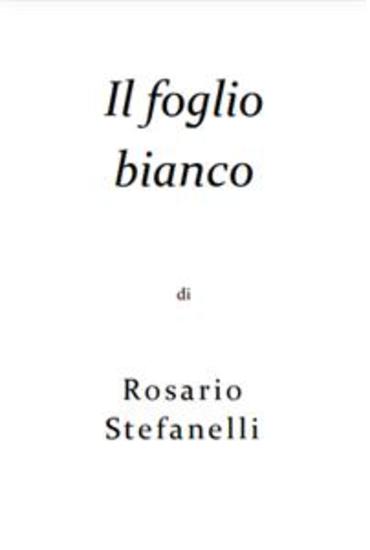 Il foglio bianco - cover