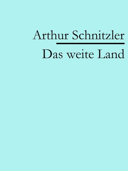 Das weite Land - cover
