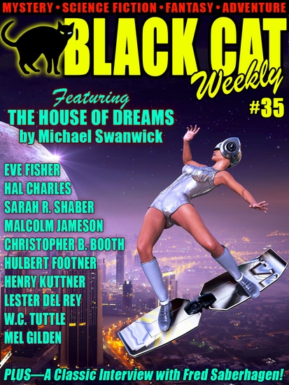 Black Cat Weekly #35 - cover