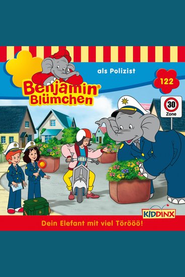 Benjamin Blümchen Folge 122: Benjamin als Polizist - cover