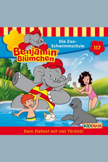 Benjamin Blümchen Folge 117: Die Zoo-Schwimmschule - cover