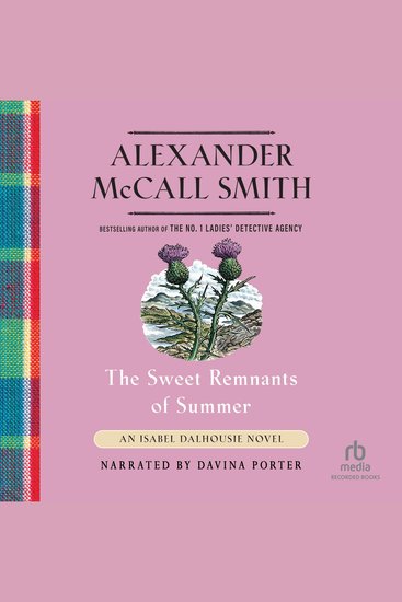 The Sweet Remnants of Summer - cover