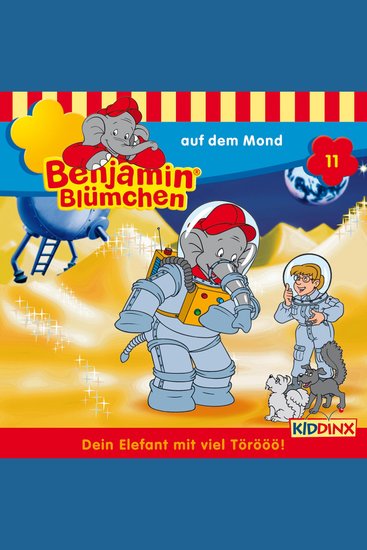 Benjamin Blümchen Folge 11: Benjamin auf dem Mond - cover