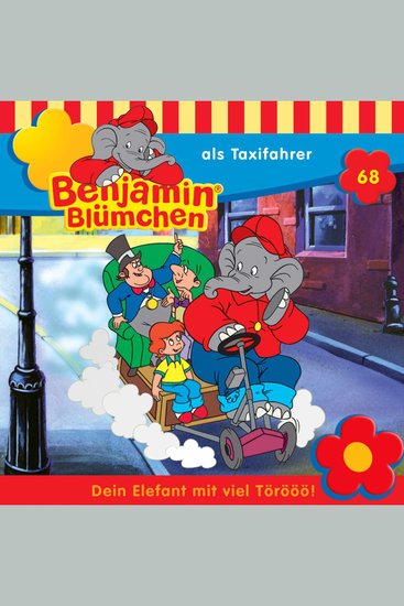Benjamin Blümchen Folge 68: Benjamin als Taxifahrer - cover
