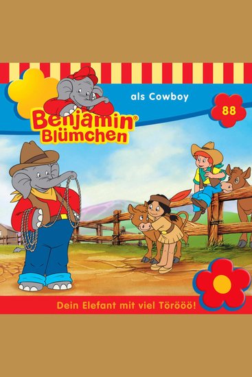 Benjamin Blümchen Folge 88: Benjamin als Cowboy - cover