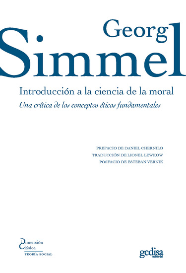 Introducción a la ciencia de la moral - Una crítica de los conceptos éticos fundamentales - cover