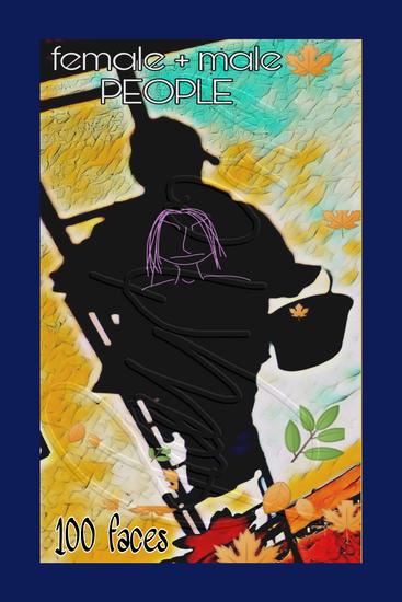 1 0 0 - f a c e s - 1 0 1_ female+male - cover