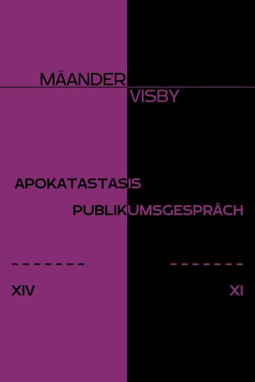 Apokatastasis & publikumsgespräch - cover