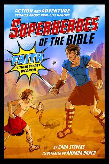 Superheroes of the Bible - Action and Adventure Stories about Real-Life Heroes - cover