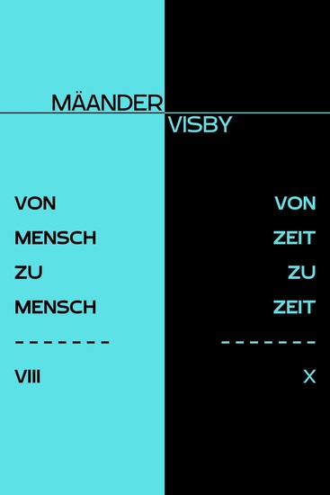 Von mensch zu mensch & von zeit zu zeit - cover