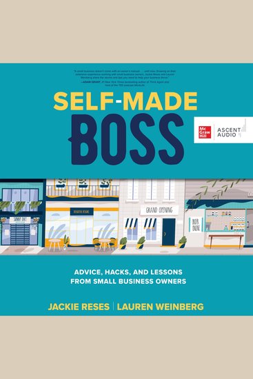 Self-Made Boss - Advice Hacks and Lessons from Small Business Owners - cover