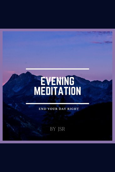Evening Meditation - End Your Day Right - cover
