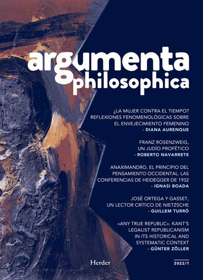 argumenta philosophica 2022 1 - cover