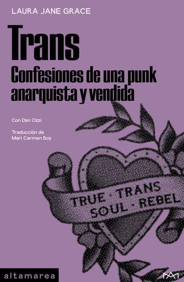 Trans - Confesiones de una punk anarquista y vendida - cover