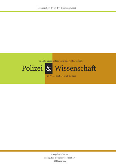 Zeitschrift Polizei & Wissenschaft - Ausgabe 2 2022 - cover
