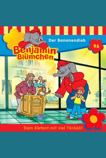 Benjamin Blümchen Folge 96: Der Bananendieb - cover