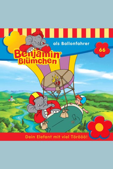 Benjamin Blümchen Folge 66: Benjamin als Ballonfahrer - cover