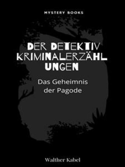 Das Geheimnis der Pagode - cover