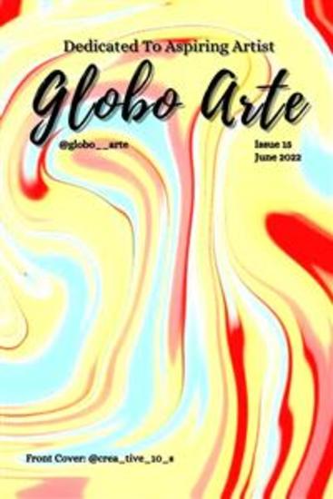 Globo arte JUNE 2022 - helping artist in their art dream - cover