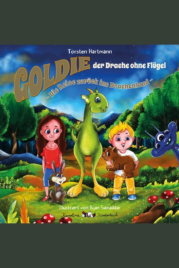 Goldie der Drache ohne Flügel - Die Reise zurück ins Drachenland - cover