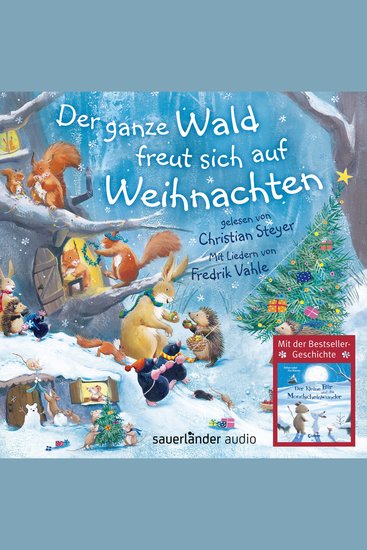 Der ganze Wald freut sich auf Weihnachten (Ungekürzt) - cover