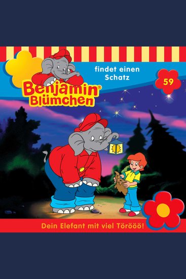 Benjamin Blümchen Folge 59: Benjamin findet einen Schatz - cover