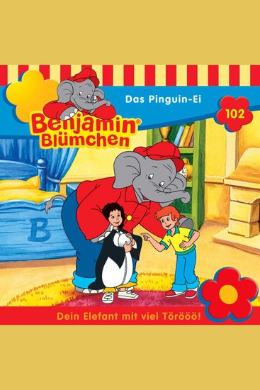 Benjamin Blümchen Folge 102: Das Pinguin-Ei - cover