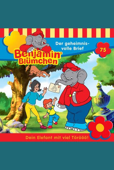 Benjamin Blümchen Folge 75: Der geheimnisvolle Brief - cover
