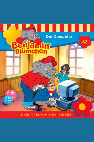 Benjamin Blümchen Folge 63: Der Computer - cover