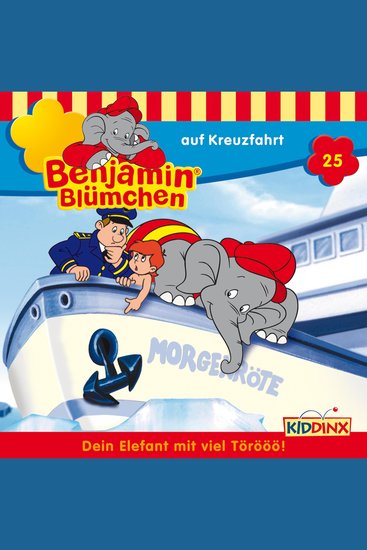 Benjamin Blümchen Folge 25: Benjamin auf Kreuzfahrt - cover